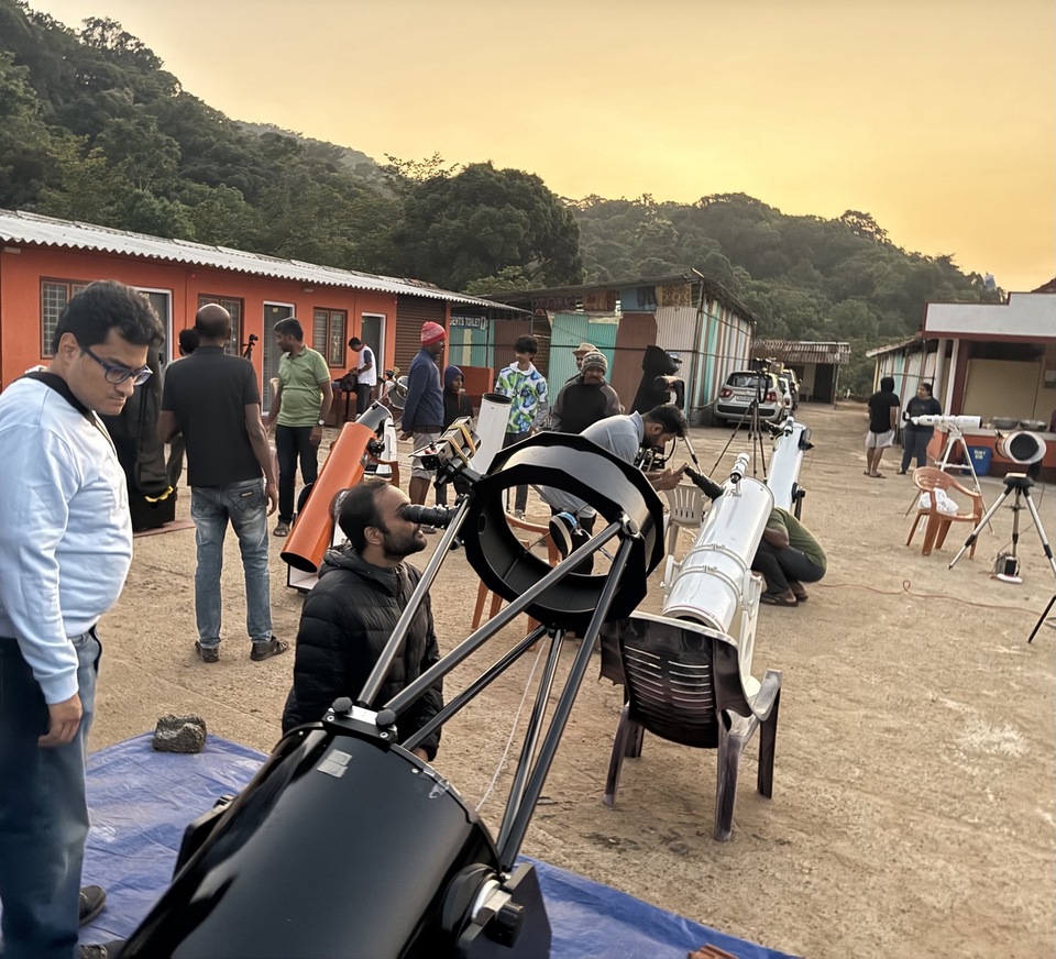 Public night at the March 2026 Star Party